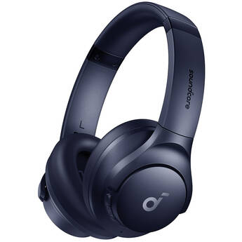 Soundcore by Anker Q20i Wireless Hybrid Noise Canceling Over-Ear Headphones (Blue)