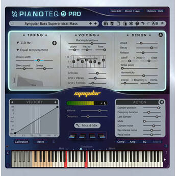 Pianoteq Syngular Physically Modeled Synthesizer Virtual Instrument Library