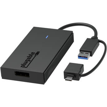 Plugable USB Type-C & Type-A to DisplayPort Adapter