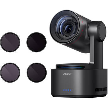 OBSBOT Tail 2 PTZR 4K Live Production Camera Kit with ND Filter Set