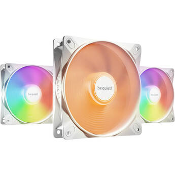 be quiet! Light Wings LX HS ARGB 120mm Fan (White, 3-Pack)