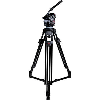 Cartoni MIXO 21 Fluid Head with EFP 1-Stage Aluminum Tripod & Ground Spreader