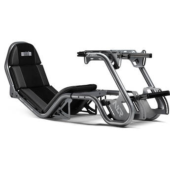 Next Level Racing F-GT Pro Formula and GT Racing Simulator Cockpit (Carbon Gray)