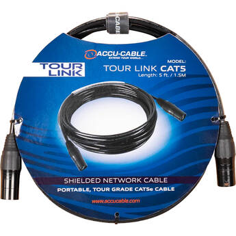 American DJ TOUR LINK CAT5 Cat 5e Cable (5')