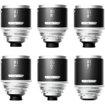 BLAZAR LENS MANTIS 1.33x Full-Frame Anamorphic 6-Lens Kit (ARRI PL)