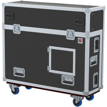 ProX Santosom Video Controller Flight Case for Blackmagic ATEM 2 M/E and Monitor