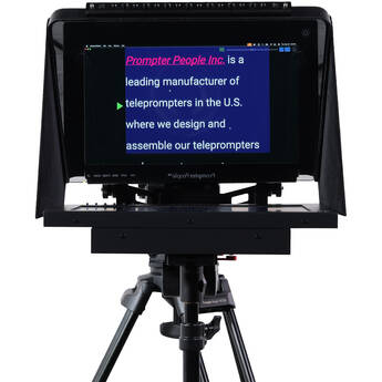 Prompter People ProLine Plus Freestanding Teleprompter with Widescreen Monitor (18")