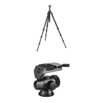 Gitzo GT2543L Mountaineer Series 2 Carbon Fiber Tripod & GH2750QR Series 2 Off-Center Magnesium Ball Head Kit
