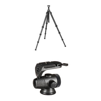 Gitzo GT3542 Mountaineer Series 3 Carbon Fiber Tripod & GH5750QR Series 5 Off-Center Magnesium Ball Head Kit