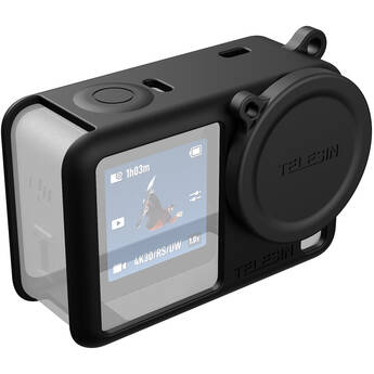 TELESIN Silicone Cover with Lens Cap for DJI Osmo Action 6