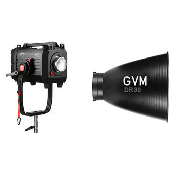 GVM 1200B-AIO Bi-Color LED Monolight (30° Standard Reflector Kit)