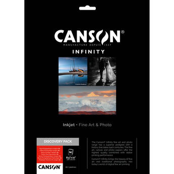 Canson Infinity Photo & Fine Art Discovery Pack (8.5 x11", 14 Sheets)