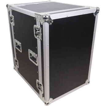 ProX T-16RSS ATA Amp Rack Flight Case (19"Depth, 16 RU, with Casters)