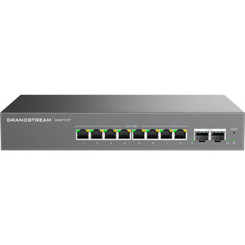 Grandstream GWN7721P 8-Port 2.5G PoE+ Compliant Managed Network Switch