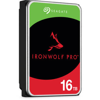 Seagate 16TB IronWolf Pro 7200 rpm SATA III 3.5" Internal NAS HDD (CMR)