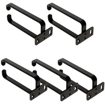 IOGEAR GRCMH45 Cable Management Ring (1 RU, 3.9 x 1.8", 5-Pack)