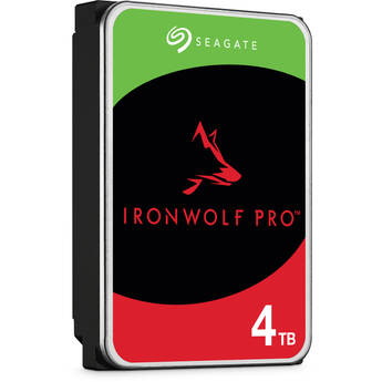 Seagate 4TB IronWolf Pro 7200 rpm SATA III 3.5" Internal NAS HDD (CMR)