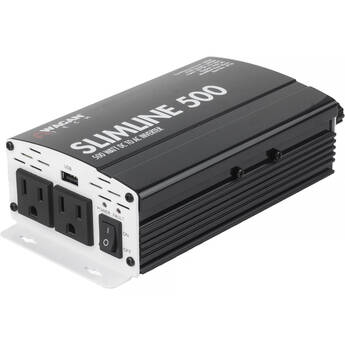 WAGAN SlimLine 500W 12 VDC to 115 VAC Power Inverter