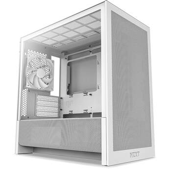 NZXT H3 Flow Micro-ATX Tower Case (White)