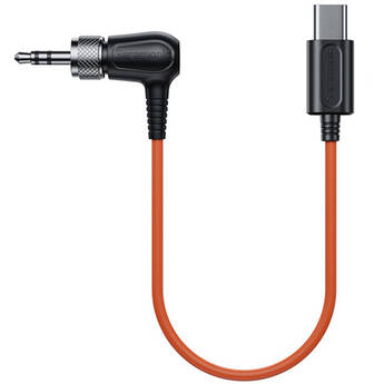 Saramonic SR-USB-C03 Right-Angle Locking 3.5mm TRS to Right-Angle USB-C Timecode & Audio Cable