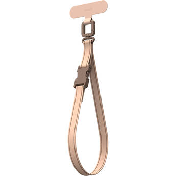 Moshi 2-in-1 Wrist & Body Strap with Adapter (Milktea Brown)