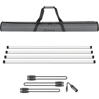 Genaray PX4-RGB Pixel RGB LED Tube Light Kit (4', 4-Light Kit)