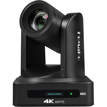 FoMaKo K800N 4K NDI HX3 PTZ Camera with 20x Optical Zoom