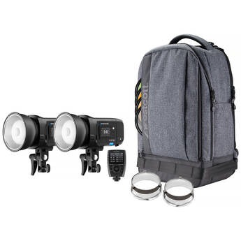Westcott FJ250 & FJ400 II Strobes with FJ-X3 M Multi-Brand Trigger (2-Light Portrait Kit)