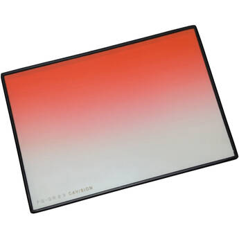 Cavision 4 x 5.65" Grad Sunset Red 0.3 Glass Filter