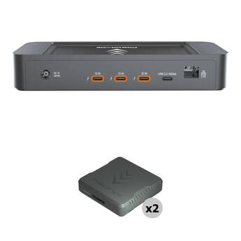 ProGrade Digital PG25 Thunderbolt 5 Dock with 2x CFexpress Type A USB 4.0 Single-Slot Card Readers
