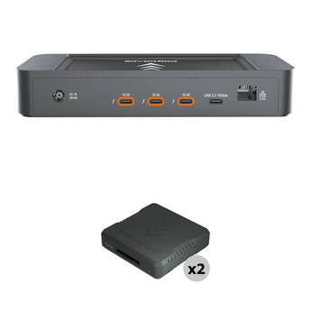 ProGrade Digital PG25 Thunderbolt 5 Dock with 2x CFexpress Type B USB 4.0 Single-Slot Card Readers