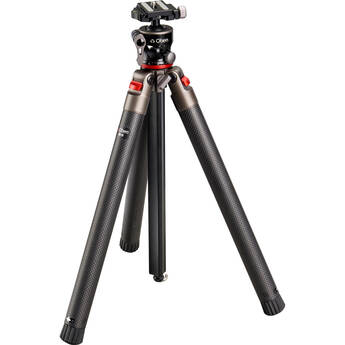 Oben CQL-20 Compact Carbon Fiber Travel Tripod with BHC-20 Ball Head