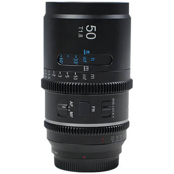 Sirui Astra Series T1.8 1.33x 50mm Full-Frame Anamorphic Lens (L-Mount, Blue Flares)