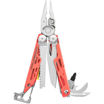 Leatherman Signal Multi-Tool (Guava, Clamshell Packaging)