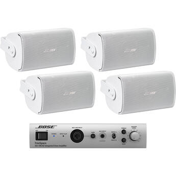 Bose Professional AudioPack Pro S4 Surface-Mount Audio System (White)