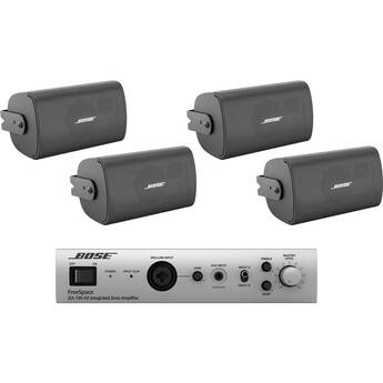 Bose Professional AudioPack Pro S4 Surface-Mount Audio System (Black)
