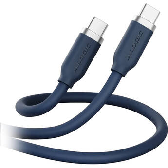ALOGIC USB-C Flexible Silicone 240W Charging Cable (Midnight, 6.6')