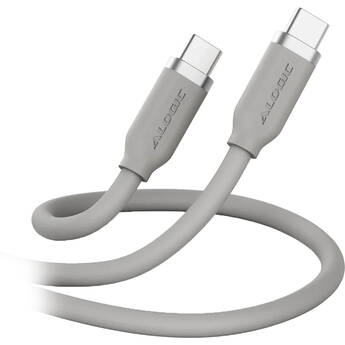 ALOGIC USB-C Flexible Silicone 240W Charging Cable (Natural, 3.3')