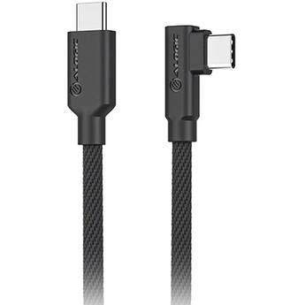 ALOGIC Elements Pro Right-Angle USB-C to Straight USB-C Cable (6.6')