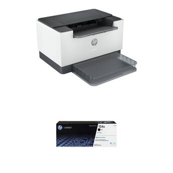 HP LaserJet M209dw Monochrome Printer with 134A Black Toner Cartridge Kit