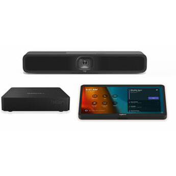 Logitech MeetUp 2 + Tap + Lenovo Core Gen 2 Bundle for Small Microsoft Teams Rooms