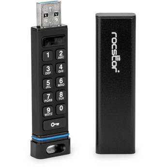 Rocstor 64GB DataSecure FX5 Encrypted USB-A 3.2 Gen 1 Flash Drive