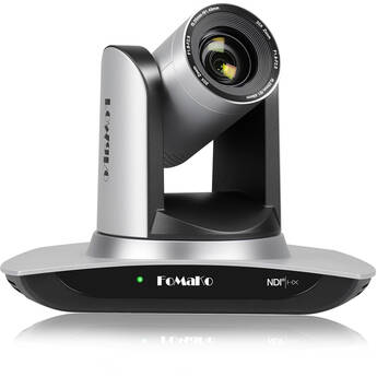 FoMaKo FMK20UH NDI 1080p AI Auto-Tracking PTZ Camera with 20x Optical Zoom (Gray)