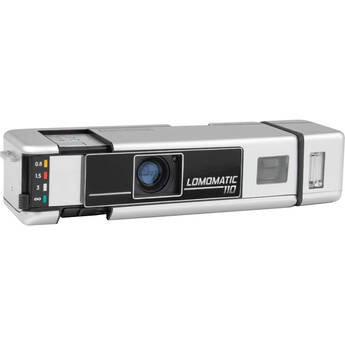 Lomography Lomomatic 110 Camera with Flash (Metal)