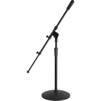 On-Stage MS9417 Pro Kick/Amp Mic Stand with Telescoping Shaft and Adjustable Boom Kit (Height: 17 to 28.5", 2-Pack)