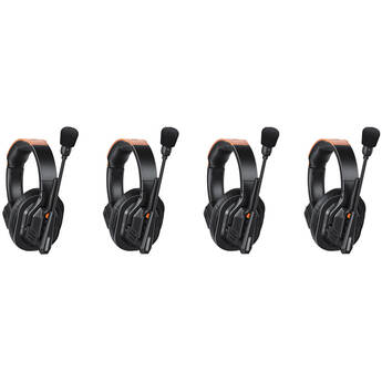 Comica Audio Seekcom S1 Wireless Intercom Headset System (Four Set)