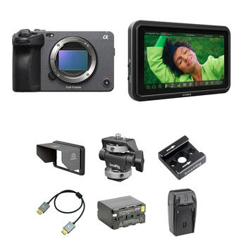 Sony FX3A Full-Frame Cinema Camera Monitor Control Kit