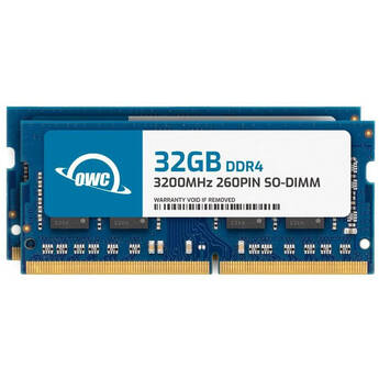 OWC 64GB DDR4 3200 MHz SO-DIMM Memory Kit (2 x 32 GB)