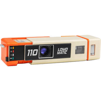 Lomography Lomomatic 110 Camera with Flash (Golden Gate)