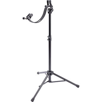 K&M 14765 Electric Guitar Performer Stand (Clamp Width 1.54 to 2.36")